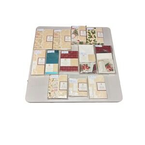 Huge Lot of Anna Griffin Cardstock, Transfers, Stickers NEW Packages Christmas